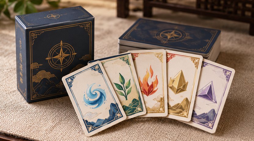 Collector Card Set — Five Elements